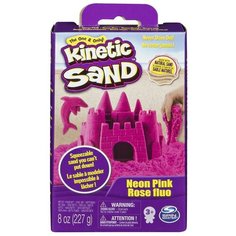 Kinetic Sand Кинетический песок набор для лепки 240 г (розовый) Spin Master