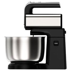Миксер электрический Gelberk GL-506, 300 Вт, 5 скоростей, 2 венчика, 2 насадки для теста, чаша 3.5 л