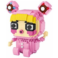 Конструктор LOZ Персиковая девочка 760 деталей NO. 9206 Peach gerl iBlockFun Series