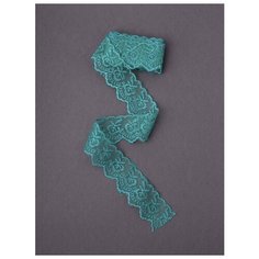 Кружево капроновое ширина 45мм (2,0м.), IDEAL, TBS.30010, 232 (149) бирюзовый