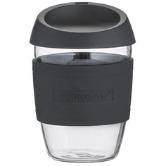 Кружка для кофе 400 мл typhoon стекло черная