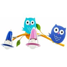 Настенный светильник Gerhort G41035/2w, E14, 80 Вт, кол-во ламп: 2 шт., цвет плафона: розовый