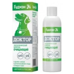 Шампунь Доктор с хитозаном для собак, 200 мл (35 флак.в короб.) (2 шт) Гудмэн