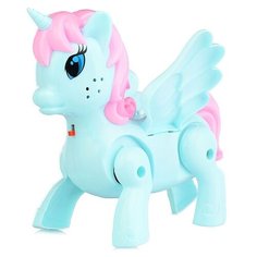 Интерактивная игрушка Oubaoloon Лошадка, свет, звук, движение, в пакете (9926)