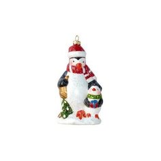 Елочное украшение Новогодняя сказка Пингвин, 13,2 см, пластик (973150)