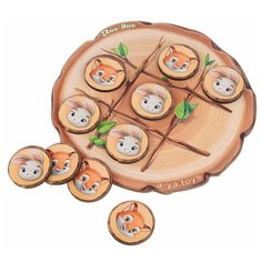 Настольная игра Ань-Янь Крестики-нолики Зайка и лисичка