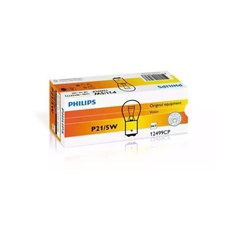 Лампа P21/5W 12V 21/5W BAY15d, PHILIPS, 12499CP