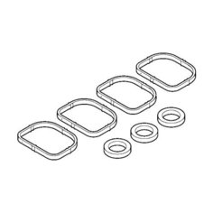Прокладка впуск.коллектора BMW 1(E87)/3(E90)/5(E60) 1.6-2.0 к-кт, ELRING, 445.130