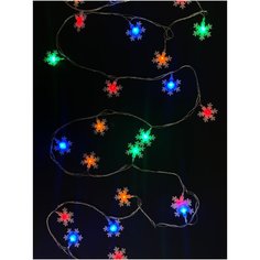 Uniel Гирлянда ULD-S0700-050/DTA MULTI IP20 SNOWFLAKES-3