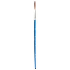 Кисть Winsor & Newton Cotman, синтетика №3, лайнер, с короткой ручкой голубой