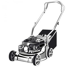 Газонокосилка бензиновая, облегченная ГБ-400 ЗУБР 400 мм 2.5 л.с.