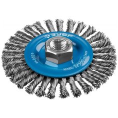ЗУБР "профессионал". 35192-150_z02 Щетка дисковая для УШМ, плетеные пучки стальной проволоки 0,5мм, 150ммхМ14