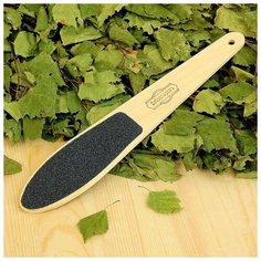 Добропаровъ Терка для ног пилка банная "Добропаровъ" абразивная(150/80), 23.4х4.3х0.4см