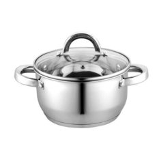 Кастрюля Gastrorag PE20-11.5, 3,6л, серый