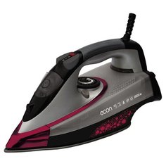 Утюг ECON ECO-BI2601 серый/черный/бордовый