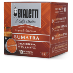 Капсулы Bialetti Sumatra (12 капсул) для кофемашин Bialetti