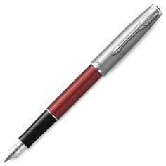 PARKER Ручка перьевая Sonnet F546, F, 0.8 мм, 2146736, черный цвет чернил