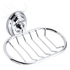 Мыльница Frap F1502-1, хром