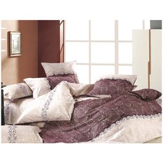 Комплект постельного белья Jardin 3220/21008 евро 50*70, сатин элит