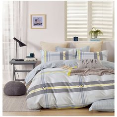 Комплект постельного белья Jardin 3220/19-206 евро 50*70, сатин элит