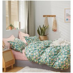 Комплект постельного белья Jardin 3220/5-31 евро 50*70, сатин элит
