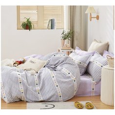 Комплект постельного белья евро 50*70, сатин элит Jardin