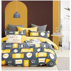 Комплект постельного белья Jardin 3220/19-170 евро 50*70, сатин элит