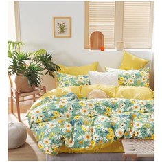 Комплект постельного белья Jardin 3220/7-28 евро 50*70, сатин элит