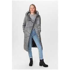 Пальто свободного кроя 5У-9124/1-265 Серебряный 48 Electrastyle