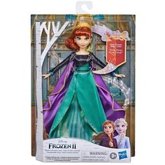 Кукла Disney Hasbro Холодное Сердце 2 Анна музыкальное приключение Е8881