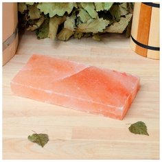 Добропаровъ Кирпич из гималайской соли, шлифованный, 20×10×3см, "Добропаровъ"