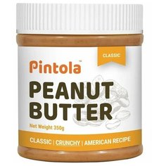 Арахисовая паста Pintola Crunchy Classic (с кусочками арахиса) 350гр