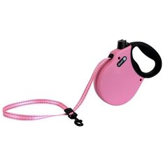 Рулетка ALCOTT ADVENTURE S до 20 кг антискользящая ручка (лента) розовый 5 м