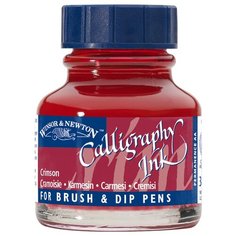 Winsor & Newton Тушь для каллиграфии (1111), 30 мл малиновый