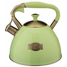 Чайник из нержавеющей стали Kelli KL-4552 3 л (зеленый)