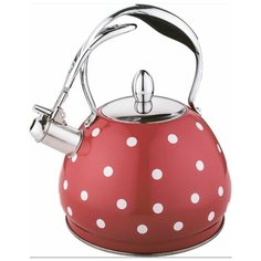 Чайник из нержавеющей стали Kelli KL-4534 3 л (красный)
