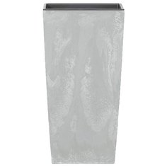 Кашпо Prosperplast напольное Urbi Square 26.5 х 26.5 х 50 см бетон