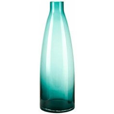 Ваза-колба для цветов 27см,стекло, зеленая (YM1340) Todi