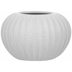 Ваза -шар для цветов 10см ,размер S, керамика, белая (YM1364) Todi