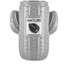 Ваза для цветов "Kaktus" 9*14*18см,керамика, серая (YM1504) Todi