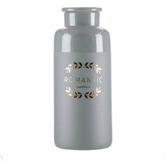 Ваза для цветов "Romantic" 30,5*12,5*12,5см,керамика, серая (YM1502) Todi