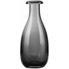 Ваза-колба для цветов 23см, стекло,серая,YM1323 Todi