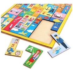 Головоломка тетрис «Профессии» Лесная мастерская