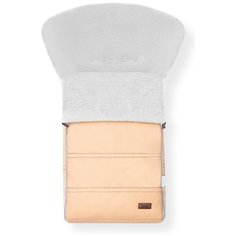 Конверт-мешок Nuovita Alpino Lux Bianco меховой 85 см beige