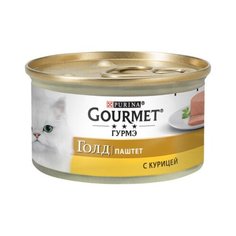 Gourmet Консервы Паштет Gourmet Gold с курицей для кошек - 12032582/12318119/12307070/12439991, 0,085 кг (10 шт)