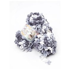 Пряжа "Puffy Fine Color" (2 мотка), 100гр. 14м., ALIZE, цв.5925