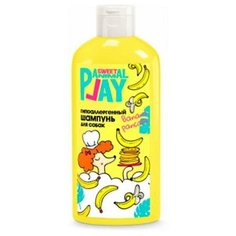 Animal Play Шампунь банановый панкейк Гипоаллергенный для собак и кошек 300мл, 0,350 кг (2 шт)