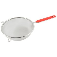 Сито-дуршлаг Mallony SDP-18,5 арт.985505 (нерж. сталь) диам.18,5см пластиковая ручка