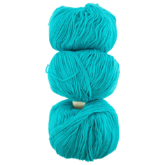 Пряжа Пехорка Детский каприз Fit, 100 % акрил, 50 г, 225 м, 3 шт., 583 бирюза