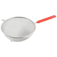 Сито-дуршлаг Mallony SDP-20 арт.985506 (нерж. сталь) диам.20см пластиковая ручка (985506)